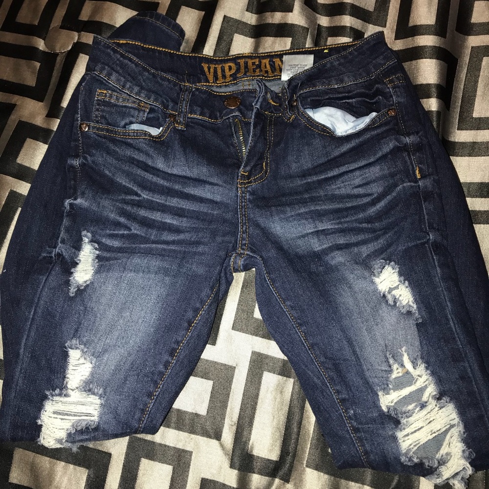 ripped jeans